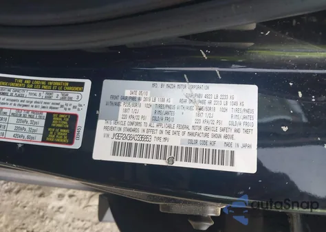 2010 Mazda Cx-7 S Touring z USA, uszkodzony, nr VIN JM3ER2W38A0336853